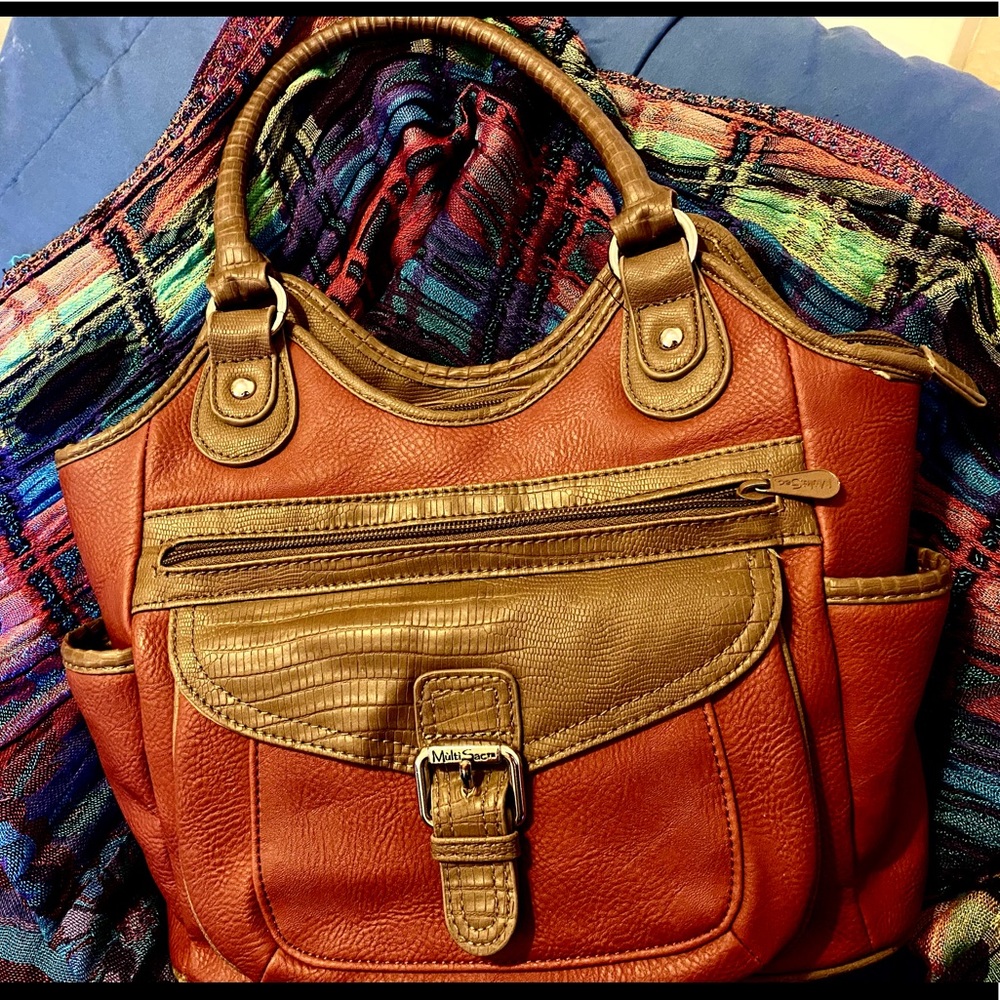 MultiSac Leather Shoulder Bag